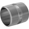 Bsc Preferred Standard-Wall Brass Pipe Nipple Threaded on Both Ends 2 NPT 2-1/2 Long 4568K282